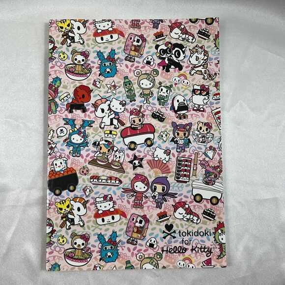 Tokidoki x Hello Kitty Sushi Ramen Notebook Ikura Ebi-chan Salaryman New - Picture 1 of 9